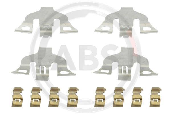 Kit d'accessoires pour plaquette de frein à disque A.B.S. ALL BRAKE SYSTEMS BV. 1992Q