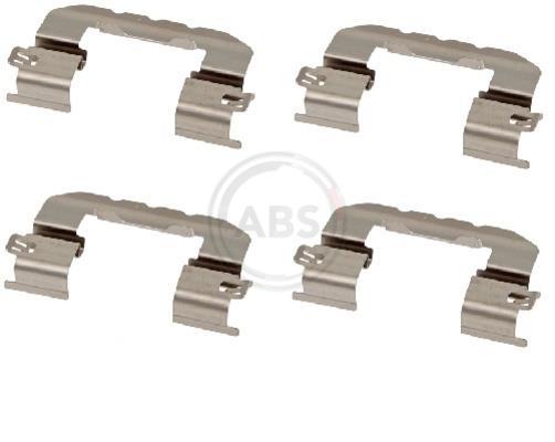 Kit acessórios de pastilhas de travão A.B.S. ALL BRAKE SYSTEMS BV. ref. 2007Q