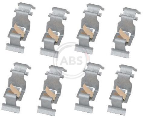 Kit d'accessoires pour plaquette de frein à disque A.B.S. ALL BRAKE SYSTEMS BV. ref. 2013Q
