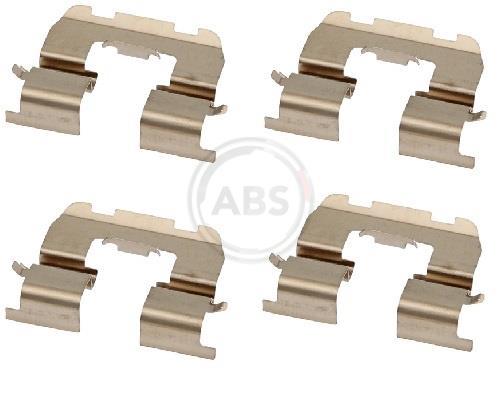 Kit acessórios de pastilhas de travão A.B.S. ALL BRAKE SYSTEMS BV. ref. 2016Q