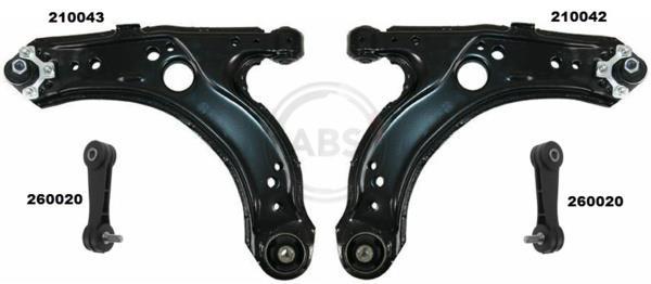 Kit de réparation, bras de suspension A.B.S. ALL BRAKE SYSTEMS BV. ref. 219905