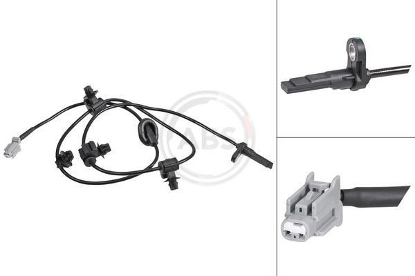 Capteur ABS (Capteur de vitesse de roue) A.B.S. ALL BRAKE SYSTEMS BV. ref. 31968