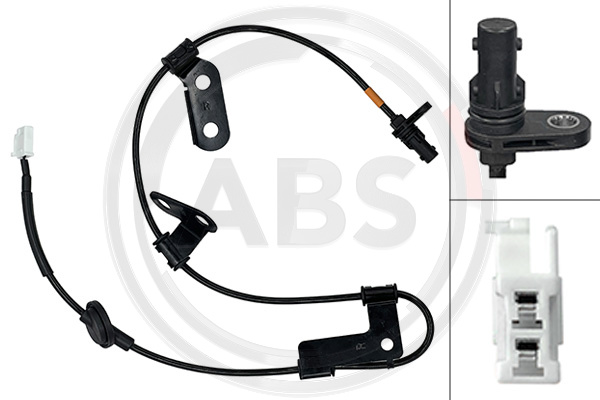 Capteur ABS (Capteur de vitesse de roue) A.B.S. ALL BRAKE SYSTEMS BV. 33143