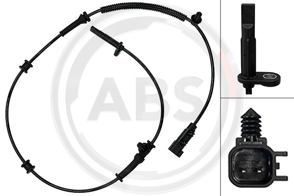 Sensor ABS A.B.S. ALL BRAKE SYSTEMS BV. 33174