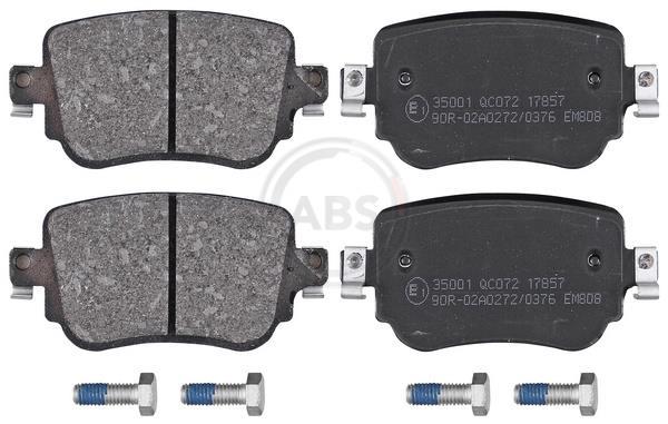 Jeu de 4 plaquettes de frein A.B.S. ALL BRAKE SYSTEMS BV. 35001