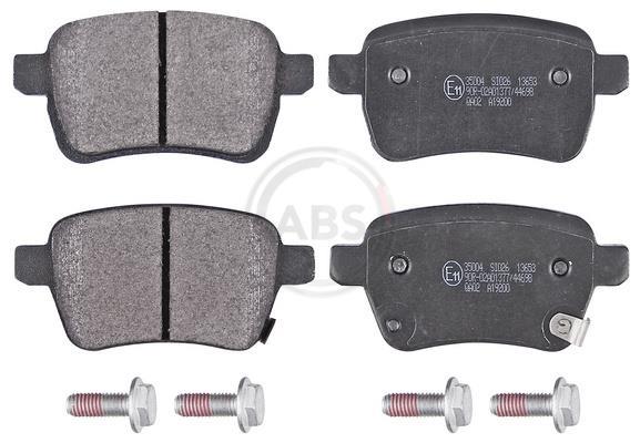 Jogo de 4 pastilhas de travão A.B.S. ALL BRAKE SYSTEMS BV. ref. 35004