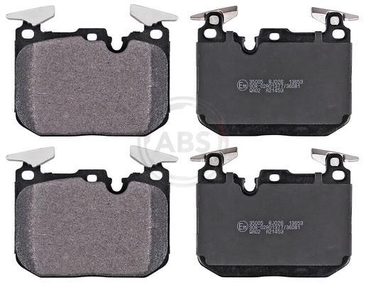 Jogo de 4 pastilhas de travão A.B.S. ALL BRAKE SYSTEMS BV. ref. 35005
