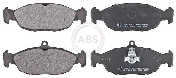 Jogo de 4 pastilhas de travão A.B.S. ALL BRAKE SYSTEMS BV. ref. 35006
