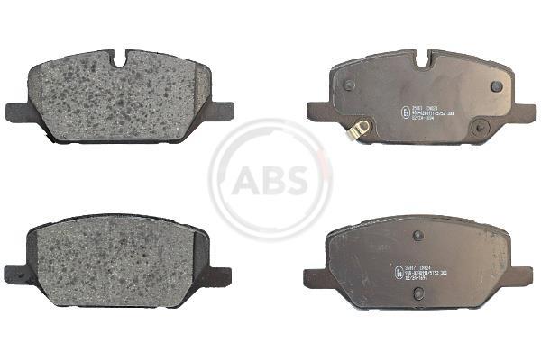 Jogo de 4 pastilhas de travão A.B.S. ALL BRAKE SYSTEMS BV. ref. 35007