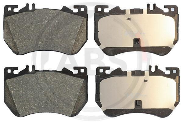 Jogo de 4 pastilhas de travão A.B.S. ALL BRAKE SYSTEMS BV. ref. 35011
