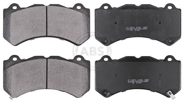 Jeu de 4 plaquettes de frein A.B.S. ALL BRAKE SYSTEMS BV. ref. 35013