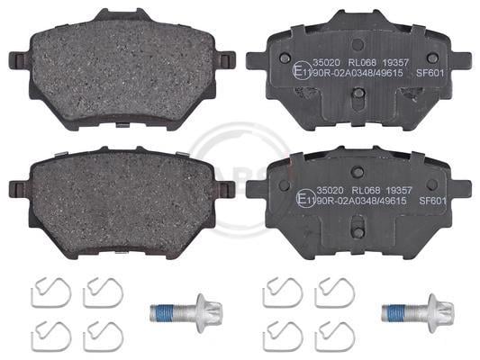 Jogo de 4 pastilhas de travão A.B.S. ALL BRAKE SYSTEMS BV. ref. 35020