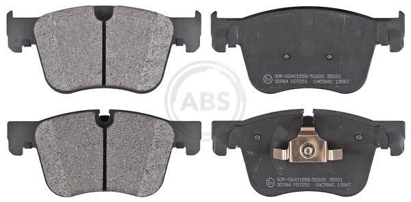 Jeu de 4 plaquettes de frein A.B.S. ALL BRAKE SYSTEMS BV. 35021
