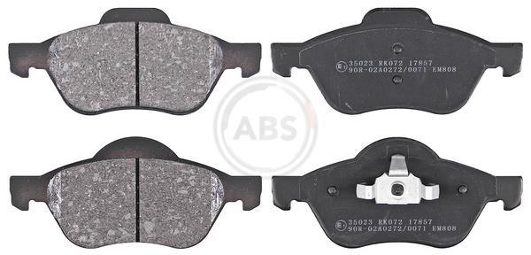 Jogo de 4 pastilhas de travão A.B.S. ALL BRAKE SYSTEMS BV. ref. 35023