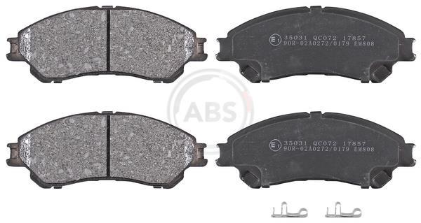 Jogo de 4 pastilhas de travão A.B.S. ALL BRAKE SYSTEMS BV. ref. 35031