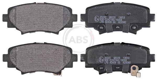 Jogo de 4 pastilhas de travão A.B.S. ALL BRAKE SYSTEMS BV. ref. 35032