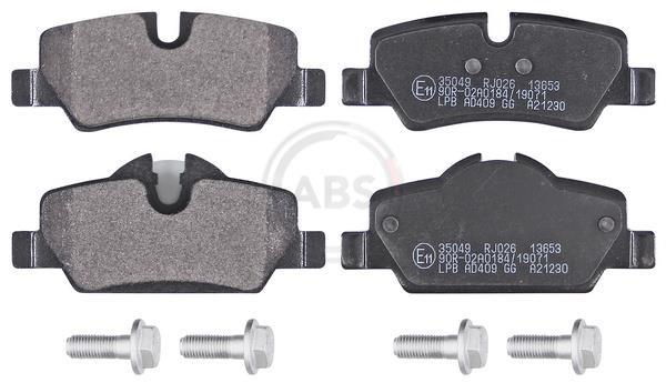 Jogo de 4 pastilhas de travão A.B.S. ALL BRAKE SYSTEMS BV. ref. 35049
