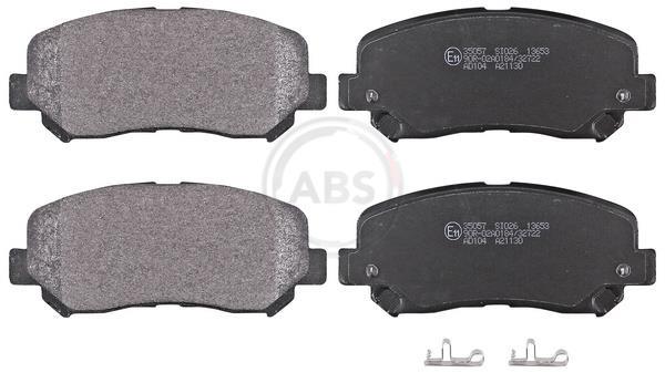 Jogo de 4 pastilhas de travão A.B.S. ALL BRAKE SYSTEMS BV. ref. 35057