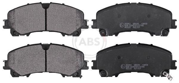 Jogo de 4 pastilhas de travão A.B.S. ALL BRAKE SYSTEMS BV. ref. 35062
