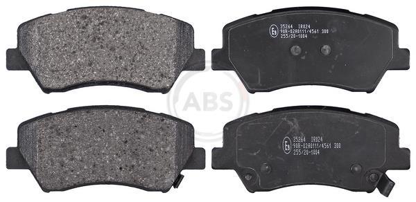 Jogo de 4 pastilhas de travão A.B.S. ALL BRAKE SYSTEMS BV. ref. 35264