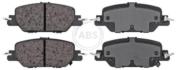 Jogo de 4 pastilhas de travão A.B.S. ALL BRAKE SYSTEMS BV. ref. 35265