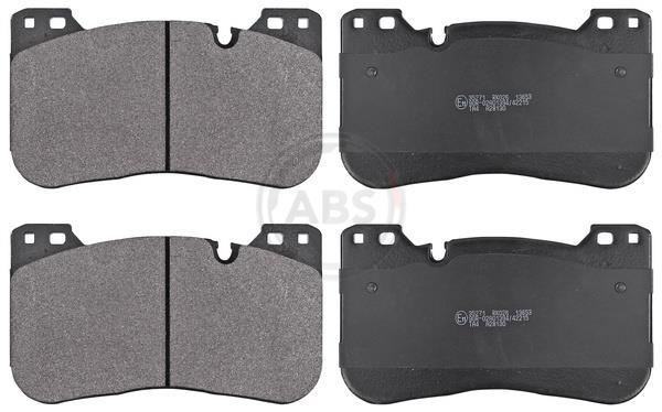 Jeu de 4 plaquettes de frein A.B.S. ALL BRAKE SYSTEMS BV. ref. 35271