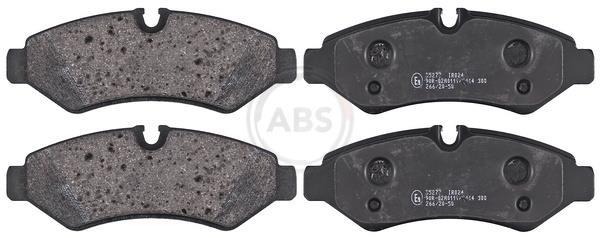 Jogo de 4 pastilhas de travão A.B.S. ALL BRAKE SYSTEMS BV. ref. 35277