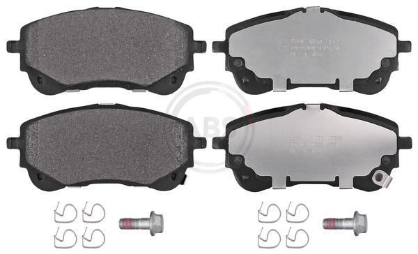 Jogo de 4 pastilhas de travão A.B.S. ALL BRAKE SYSTEMS BV. ref. 35284