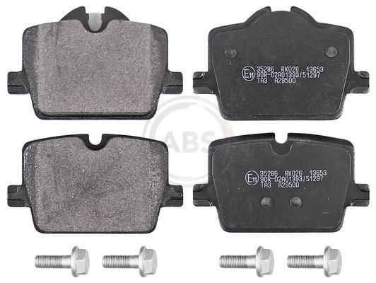 Jogo de 4 pastilhas de travão A.B.S. ALL BRAKE SYSTEMS BV. ref. 35286