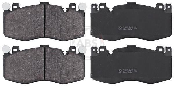Jogo de 4 pastilhas de travão A.B.S. ALL BRAKE SYSTEMS BV. ref. 35293