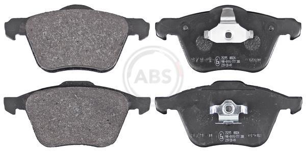 Jogo de 4 pastilhas de travão A.B.S. ALL BRAKE SYSTEMS BV. ref. 35295