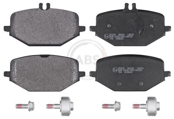 Jogo de 4 pastilhas de travão A.B.S. ALL BRAKE SYSTEMS BV. ref. 35302