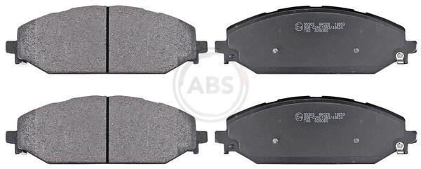 Jeu de 4 plaquettes de frein A.B.S. ALL BRAKE SYSTEMS BV. ref. 35303