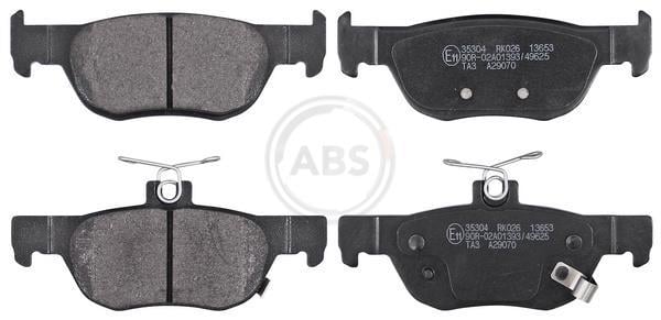 Jeu de 4 plaquettes de frein A.B.S. ALL BRAKE SYSTEMS BV. 35304