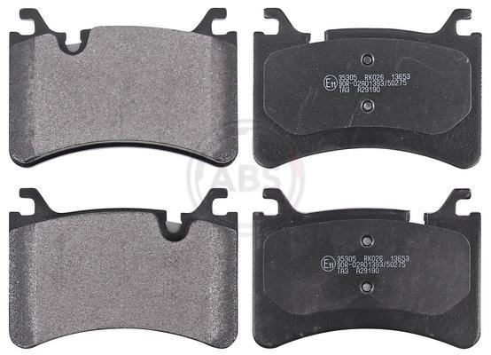 Jogo de 4 pastilhas de travão A.B.S. ALL BRAKE SYSTEMS BV. ref. 35305