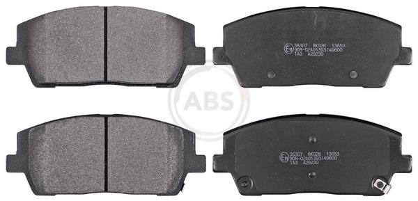 Jogo de 4 pastilhas de travão A.B.S. ALL BRAKE SYSTEMS BV. ref. 35307