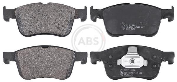 Jogo de 4 pastilhas de travão A.B.S. ALL BRAKE SYSTEMS BV. ref. 35312