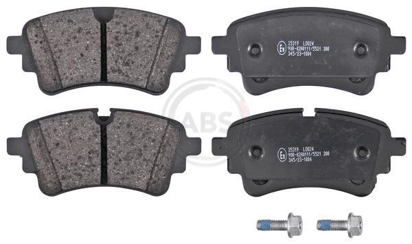 Jogo de 4 pastilhas de travão A.B.S. ALL BRAKE SYSTEMS BV. ref. 35319