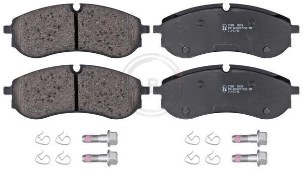 Jogo de 4 pastilhas de travão A.B.S. ALL BRAKE SYSTEMS BV. ref. 35320