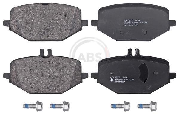 Jeu de 4 plaquettes de frein A.B.S. ALL BRAKE SYSTEMS BV. 35323