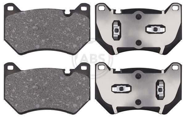 Jeu de 4 plaquettes de frein A.B.S. ALL BRAKE SYSTEMS BV. ref. 35324