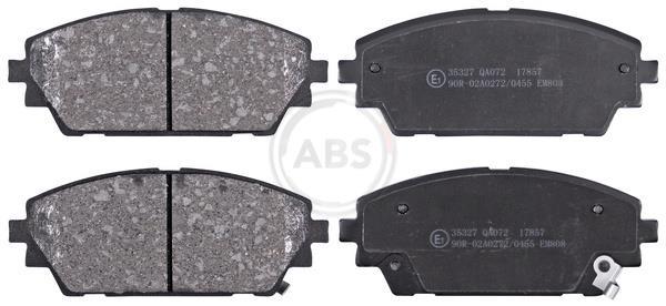 Jogo de 4 pastilhas de travão A.B.S. ALL BRAKE SYSTEMS BV. ref. 35327