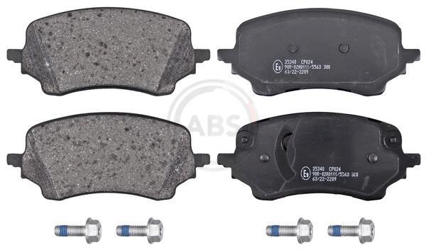 Jogo de 4 pastilhas de travão A.B.S. ALL BRAKE SYSTEMS BV. ref. 35340