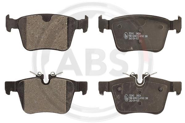 Jogo de 4 pastilhas de travão A.B.S. ALL BRAKE SYSTEMS BV. ref. 35343