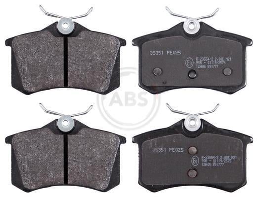 Jogo de 4 pastilhas de travão A.B.S. ALL BRAKE SYSTEMS BV. ref. 35351
