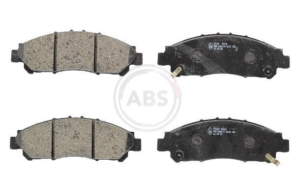 Jeu de 4 plaquettes de frein A.B.S. ALL BRAKE SYSTEMS BV. ref. 35360