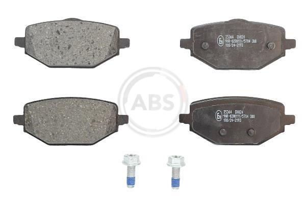 Jogo de 4 pastilhas de travão A.B.S. ALL BRAKE SYSTEMS BV. ref. 35364