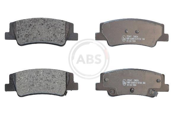 Jogo de 4 pastilhas de travão A.B.S. ALL BRAKE SYSTEMS BV. ref. 35367