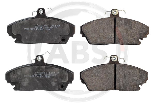 Jogo de 4 pastilhas de travão A.B.S. ALL BRAKE SYSTEMS BV. ref. 35378
