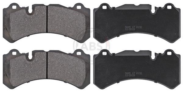 Jogo de 4 pastilhas de travão A.B.S. ALL BRAKE SYSTEMS BV. ref. 35381